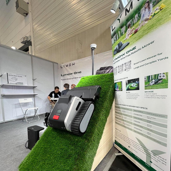 A Robot Mower Built to Conquer Slopes, Obstacles, and Complex Lawns