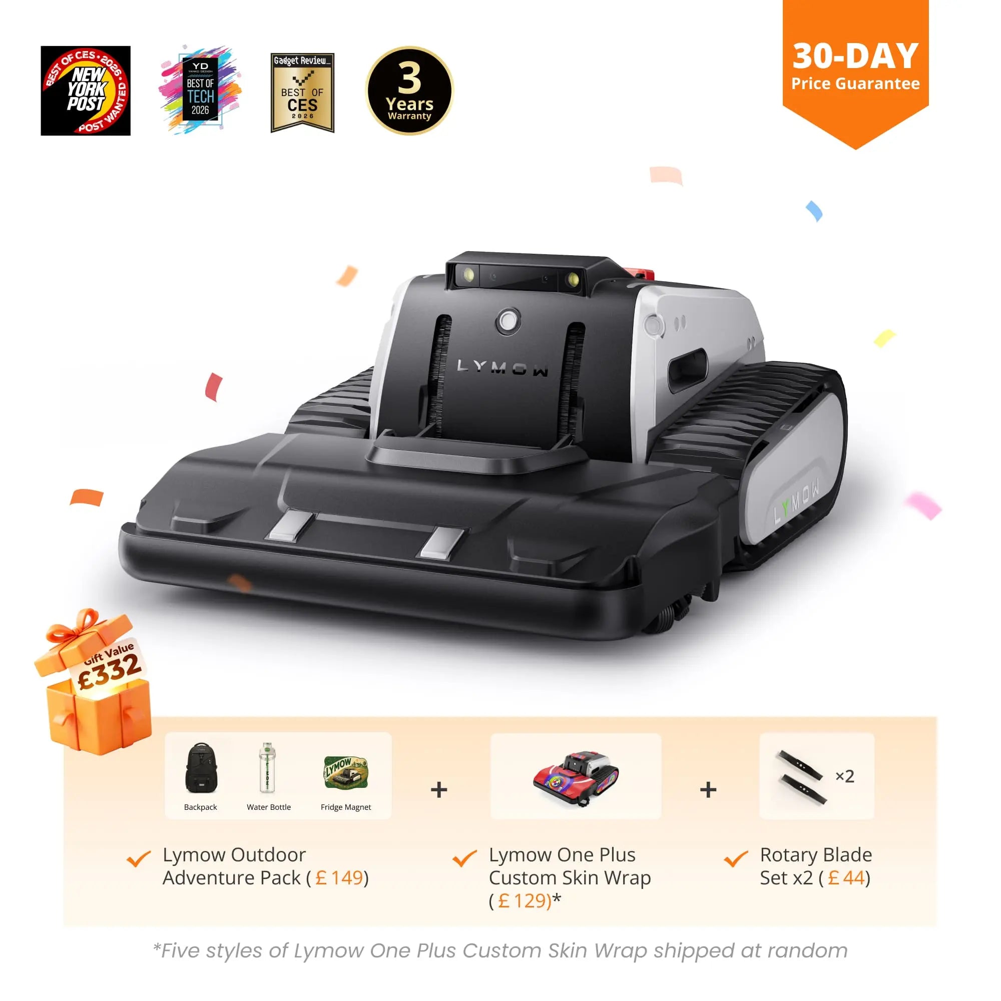 Lymow One Plus Robotic Lawn Mower